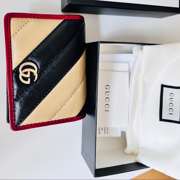 Gucci GG Marmont Wallet/Card/Coin Holder - Picture 2 of 11